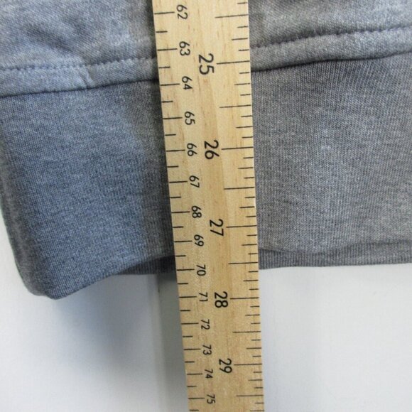 Banana Republic Men Luxe Touch Performance Jacket L Grey Sweater Bomber 630 - Picture 9 of 10